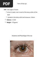 EYE - The Organ of Vision