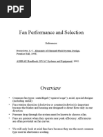 Axial Fan Performance