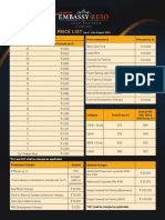 Price List Price List: Floor Price Per Sq. FT