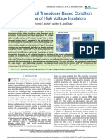 Rogowski Coil Transducer-Based Condition Monitoring of High Voltage Insulators