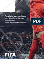 Regulations On The Status and Transfer of Players October 2020