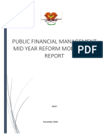 PFM Reform Monitoring 2016 Annual Report