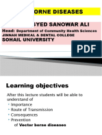 Vector Borne Diseases: Prof. Dr. Syed Sanowar Ali