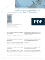 Developing Quality Control Strategies Based On Risk Management The CLSI EP23 Guideline