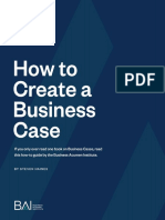 How To Create A Business Case