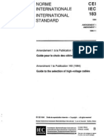 IEC60183 Cable-HV Cable Selection Guide-1990