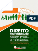 Direito Previdenciário - Evolução Histórica Da Proteção Social - Rev