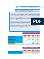 Ejemplo 1 Presupuesto de Caja