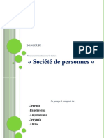 Société de Personnes