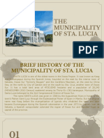 Brief History of The Municipality of Sta. Lucia