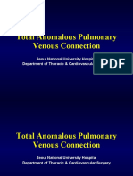 Total Anomalous Pulmonary Venous Connection