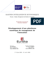 Rapport de Stage Eureka BAZZAR V2