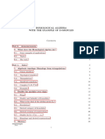 Homological Algebra With The Example of D-Modules: Date: ?