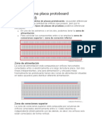 Partes de Una Placa Protoboard