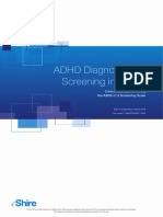 ADHD Diagnosis and Screening in Adults