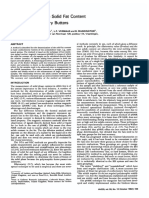 Determination of The Solid Fat Content