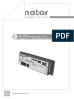 User Manual. Automatic Horizontal Sliding Car Door. Component: VF7 Relay Electronic Module. V7.01.06-00