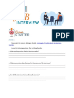 Module 5 Lesson 3 Job Interview