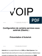 Configuration de Certains Services Sous Astérisk (Elastix