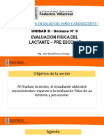 Evaluación Fisica Del Lactante y Preescolar