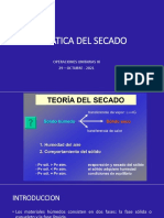 Estatica Del Secado