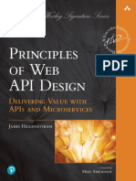 Principles of Web API Design - Delivering Value With APIs and Microservices