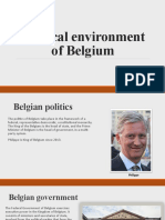 Political Environment of Belgium