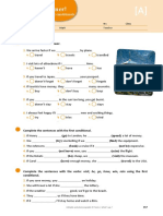 5.2 Hello Summer!: Grammar - Zero and First Conditionals