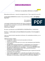 Modulo Spagnolo 3 Aa 2019