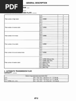 2001 USDM Subaru Outback Service Manual BE-BH