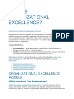 Asq What Is Organizational Excellence