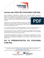 Aula 3 - Cristo - Nosso Mtodo de Coaching Com PNL Pressupostos 1 e 2