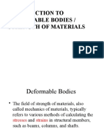 Introduction To Strength of Materials