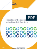 Reporting Cybersecurity Risk To The Board of Directors: Personal Copy of Firoz Khan (ISACA ID: 753581)