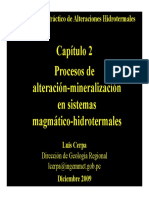 Procesos de Alteracion - Mineralizacion en Sistemas Magmatico Hidrotermal