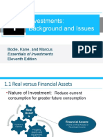 Investments: Background and Issues: Bodie, Kane, and Marcus Eleventh Edition