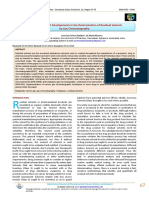 A Review On Recent Developments in The Determination of Residual Solvents by Gas Chromatography