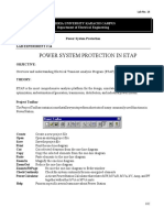 Power System Protection in Etap: Bahria University Karachi Campus Department of Electrical Engineering