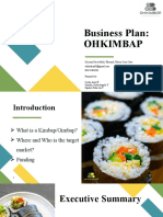 OHKIMBAP Food and Beverage Stall