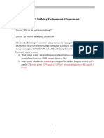 Tutorial 8 Building Environmental Assessment: BRE453 Building Services II