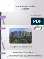 Presentation of Godrej Company