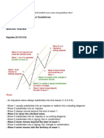 Elliott Wave Rules - Guidelines