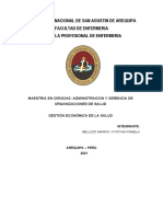 Ensayo - Gestión Económica de La Salud