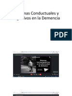 Síntomas Conductuales y Cognitivos en La Demencia