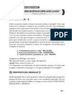 1 "Haciendo Discípulos Como Jesús Lo Hizo"