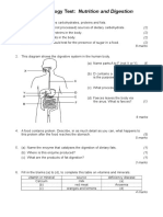 Csec Biology Digestion Test PDF Free