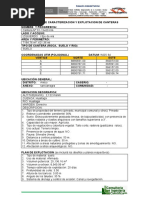 Ficha de Caracterizacion y Explotacion de Canteras