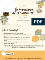 Chapter 1 Importance of Personality