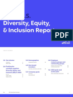 Diversity, Equity, & Inclusion Report