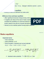 Similarity To Acid-Base Equilibria